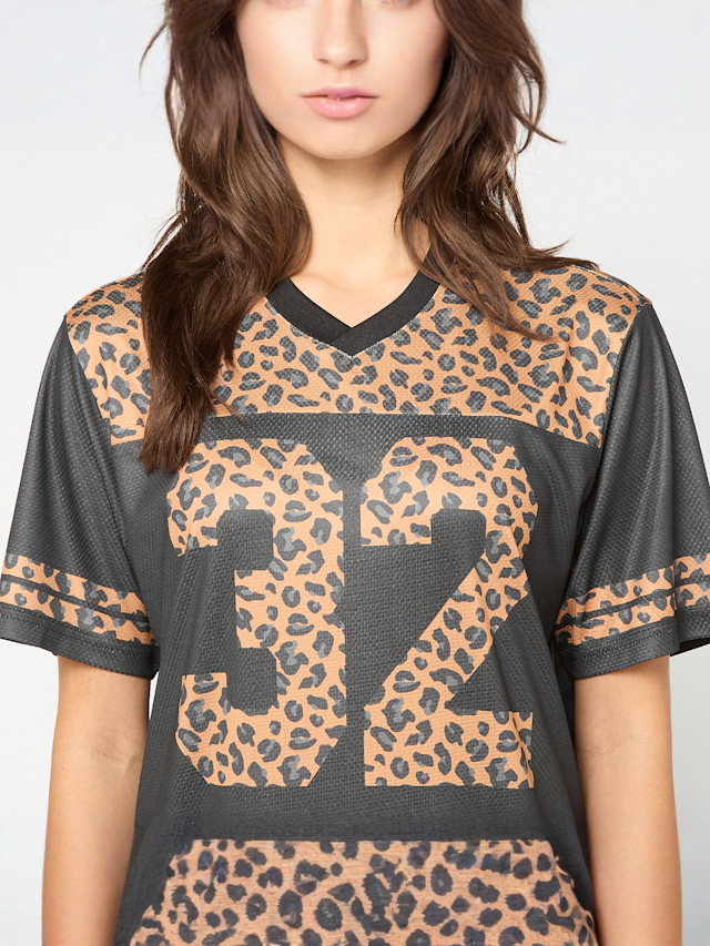 Decibel, Leo Football Jersey, black, Image 3 of 5