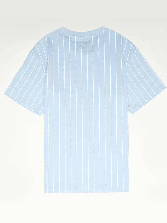 Karl Kani, Small Signature Essential Pinstripe Tee Junior, blue, Image 2 of 3