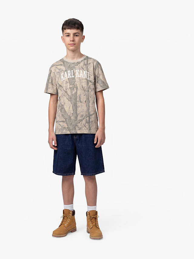 Karl Kani, Heritage Wood Camo T-Shirt Junior, camouflage, Image 4 of 4
