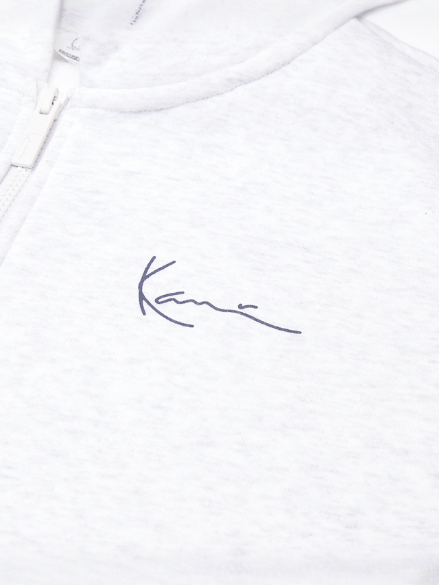 Karl Kani, Signature Zip Hoodie, grey, Image 4 of 5