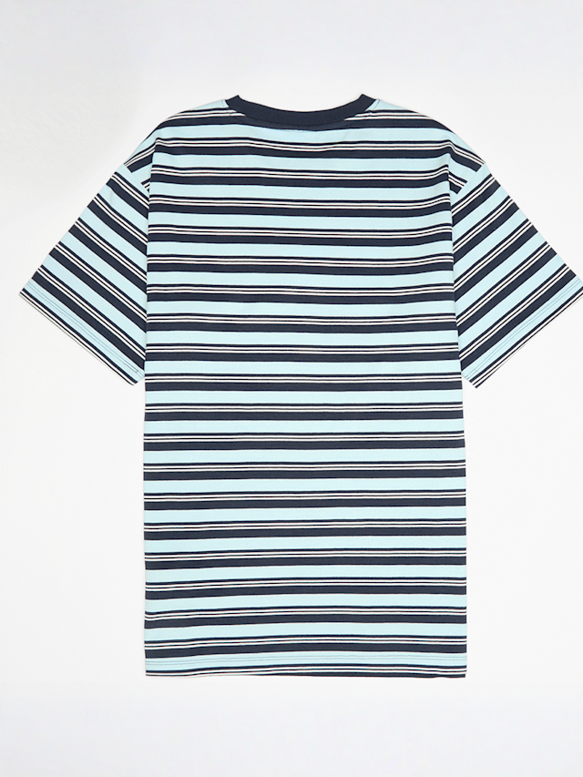 Karl Kani, Heritage 89 Stripe T-Shirt, blue, Image 2 of 3