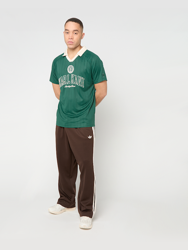 Karl Kani, Heritage Emblem Shadow Pinstripe Soccer Jersey, green, Image 4 of 4
