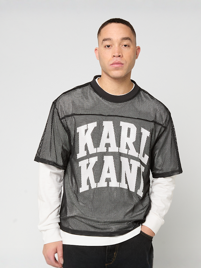 Karl Kani, Heritage Mesh Boxy Jersey, black, Image 1 of 4