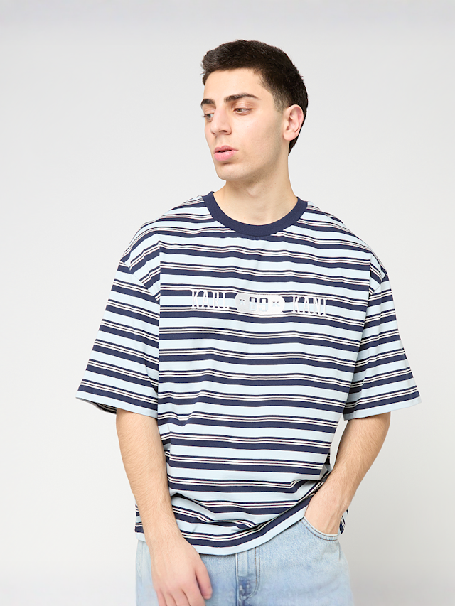 Karl Kani, Heritage 89 Stripe Boxy T-Shirt, multi-colour, Image 1 of 4