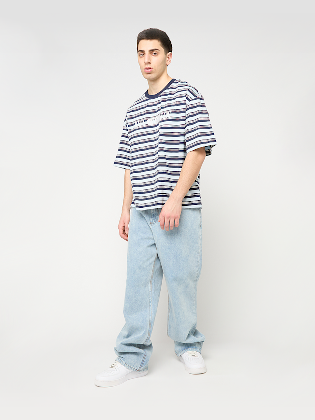 Karl Kani, Heritage 89 Stripe Boxy T-Shirt, multi-colour, Image 4 of 4