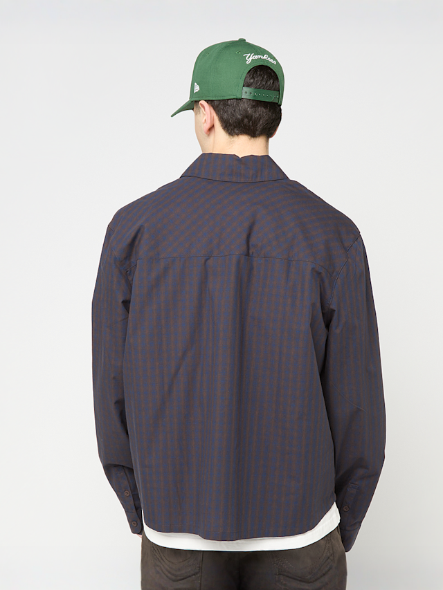 Karl Kani, Signature Check Boxy Shirt, blue, Image 2 of 4