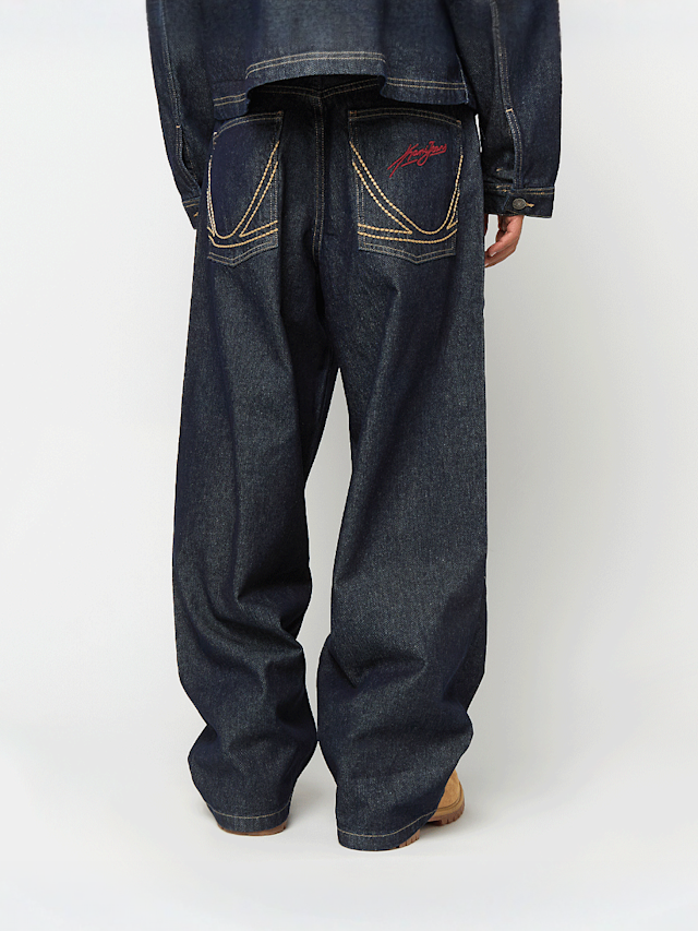 Karl Kani, Jeans Rinsed Relaxed Baggy Jeans, blue, Image 2 of 5