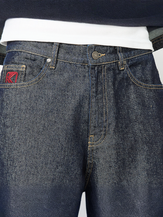 Karl Kani, Jeans Rinsed Relaxed Baggy Jeans, blue, Image 3 of 5