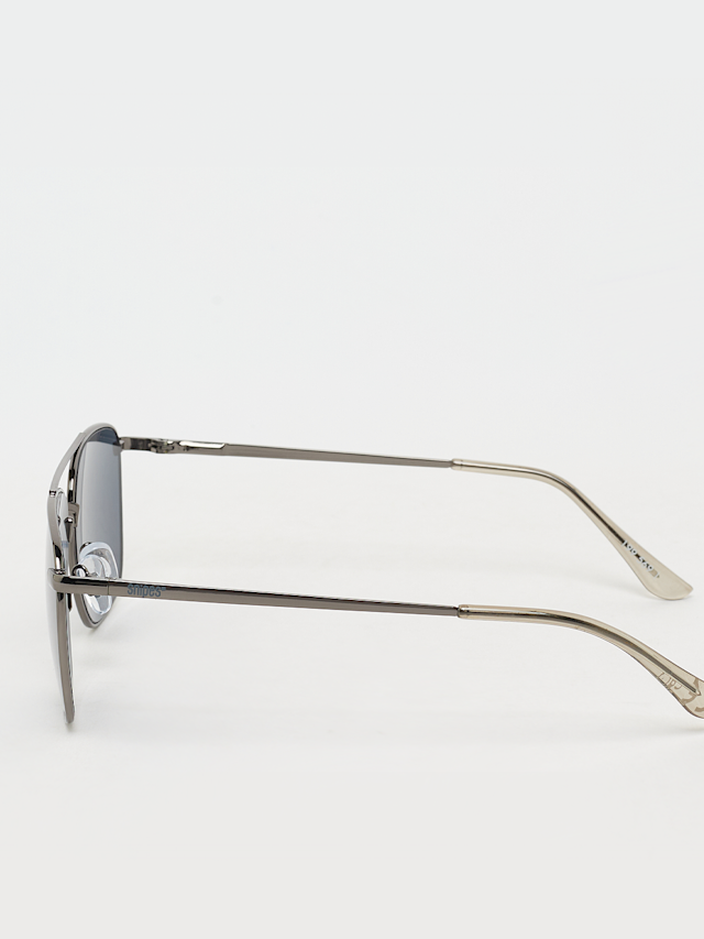 SNIPES, Round Aviator Sunglasses, black, Image 3 of 5