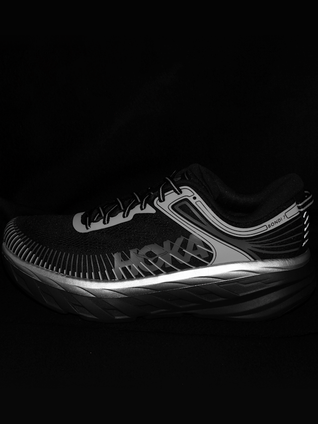 HOKA, Bondi 7, black, Image 8 of 8