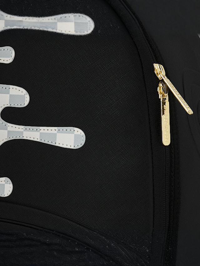 SPRAYGROUND, Cream Check Side Drip Backpack, grey, Image 6 of 8