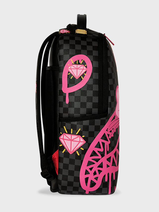 SPRAYGROUND, Pink Panther: Drippy Diamonds Backpack, multi-colour, Image 4 of 9