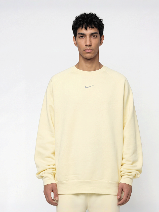 Nike Nocta, NRG Nocta CS Crew Fleece, yellow, Image 1 of 6