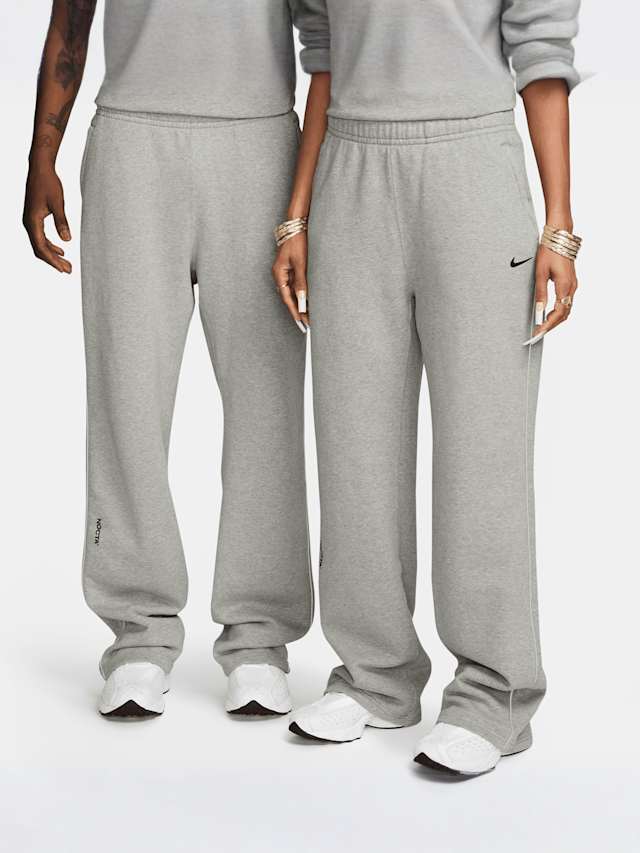 Nike Nocta, Fleece CS Open-Hem Sweatpants, grey, Image 1 of 7