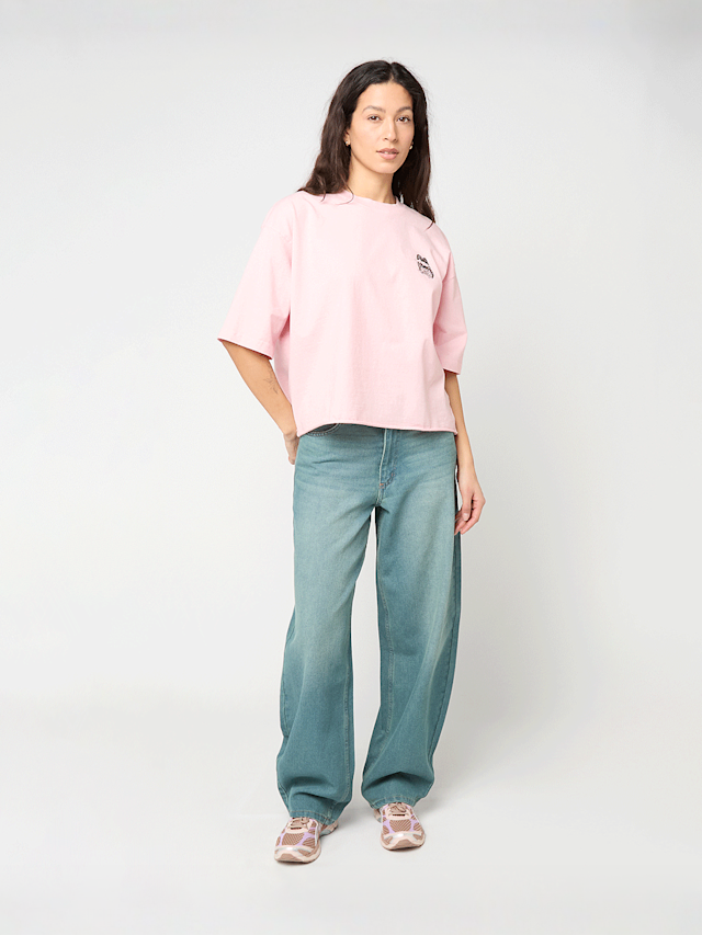 Felicious, Cropped destroyed Tee, Pink, Image 5 of 5