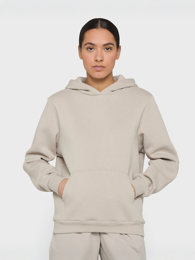 Urban Classics, Ladies Fluffy Hoody, beige, Image 1 of 2