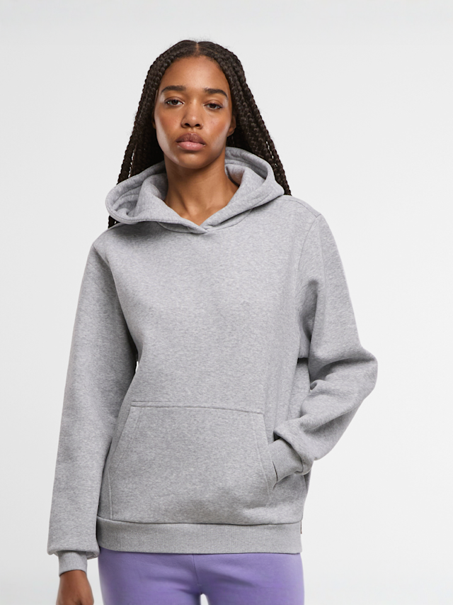 Urban Classics, Ladies Fluffy Hoody, grey, Image 1 of 3