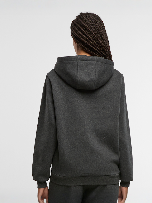 Urban Classics, Ladies Fluffy Hoody, grey, Image 2 of 3