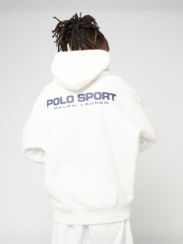 Polo Ralph Lauren, Long Sleeve Hoodie, white, Image 1 of 5
