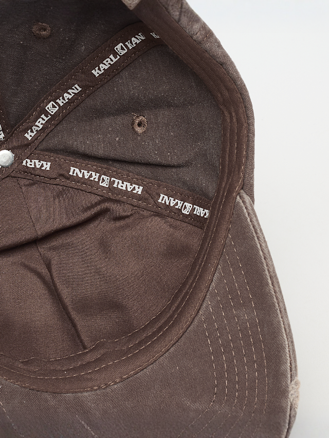 Karl Kani, Heritage Distressed Twill Baseball Cap, brown, Image 3 of 4