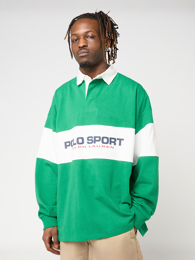 Polo Sport Ralph Lauren, Knit-Rugby-Pullover, green, Image 1 of 4