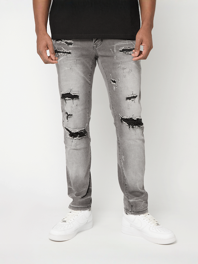Smoke Rise, VINTAGE WASHES JEANS MOJAVE BLUE, grey, Image 1 of 5