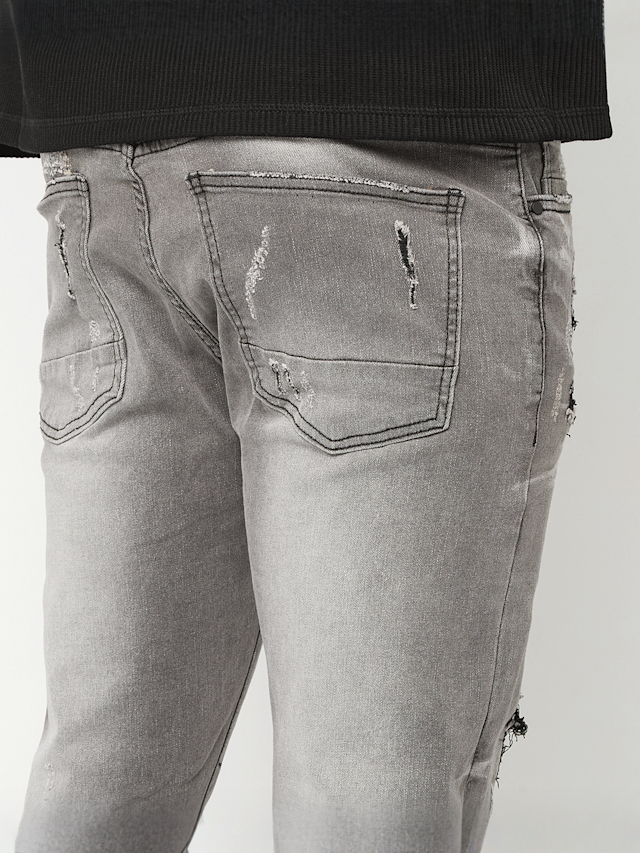 Smoke Rise, VINTAGE WASHES JEANS MOJAVE BLUE, grey, Image 4 of 5