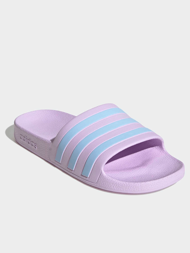 adidas Performance, Adilette Aqua, purple, Image 3 of 8