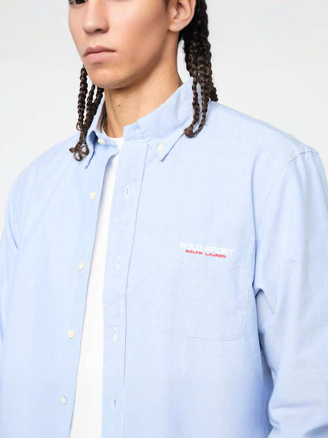 Polo Sport Ralph Lauren, Woven Sport Shirt, blue, Image 3 of 4