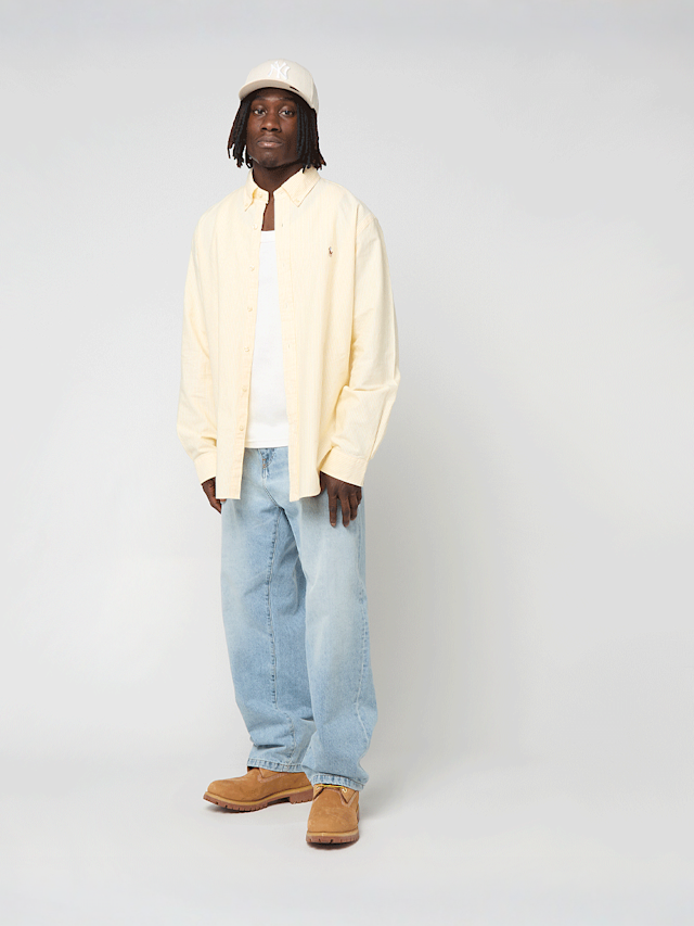 Polo Ralph Lauren, Longsleeve Sport Shirt, yellow, Image 4 of 4