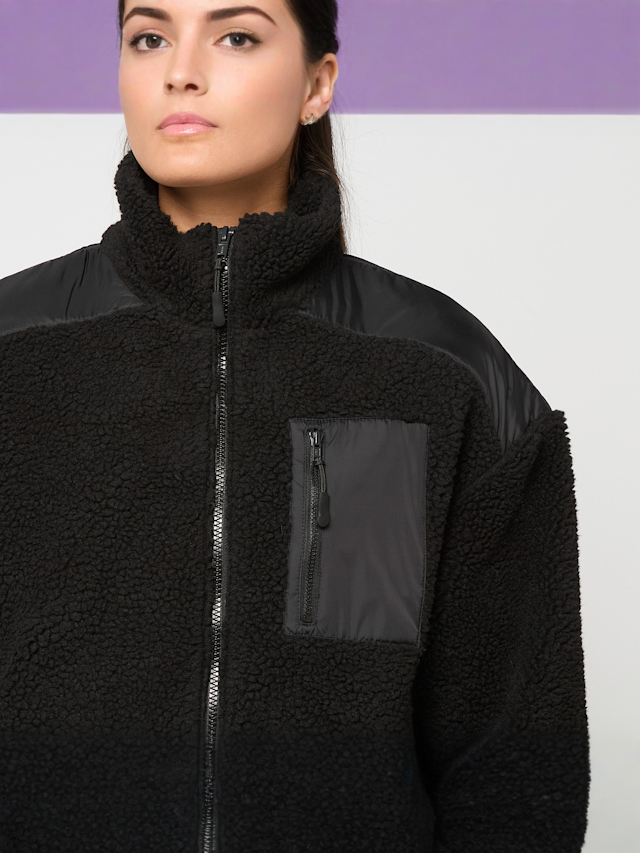 Decibel, Sherpa Jacket, zwart, Afbeelding 3 van 4