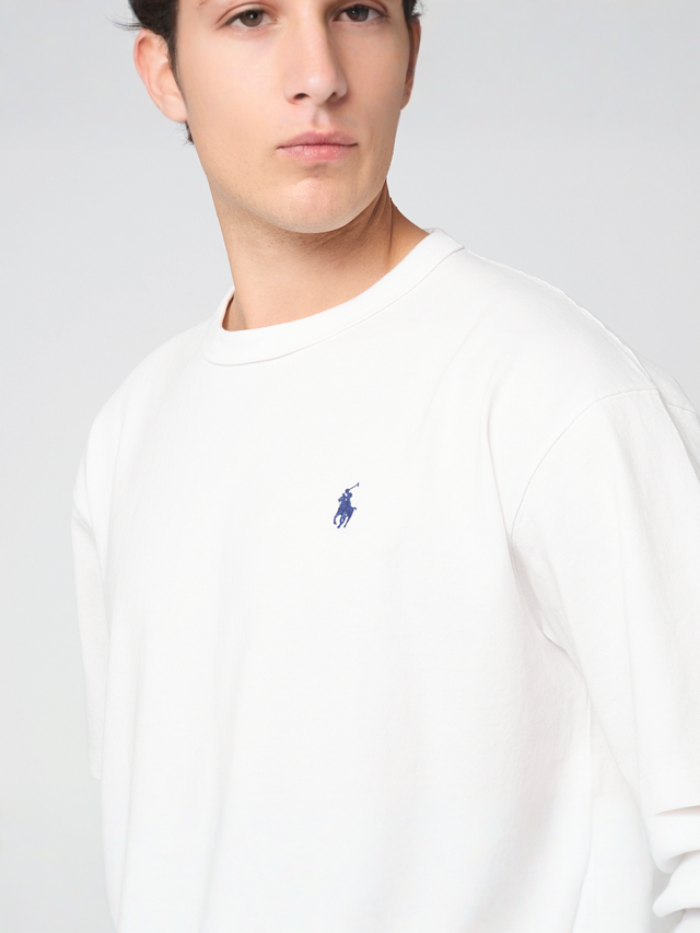 Polo Ralph Lauren, Knit T-Shirt, white, Image 3 of 4