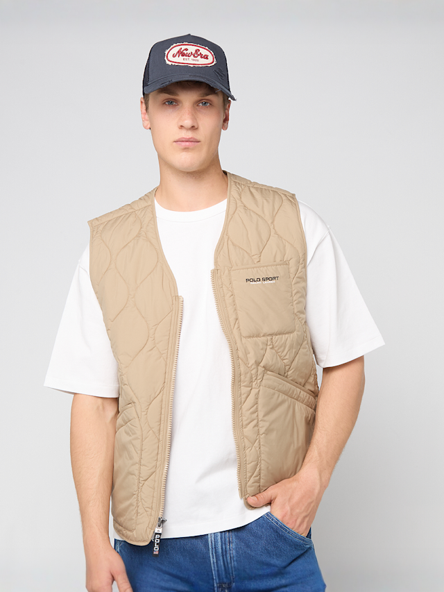 Polo Sport Ralph Lauren, Woven Vest, beige, Image 1 of 4