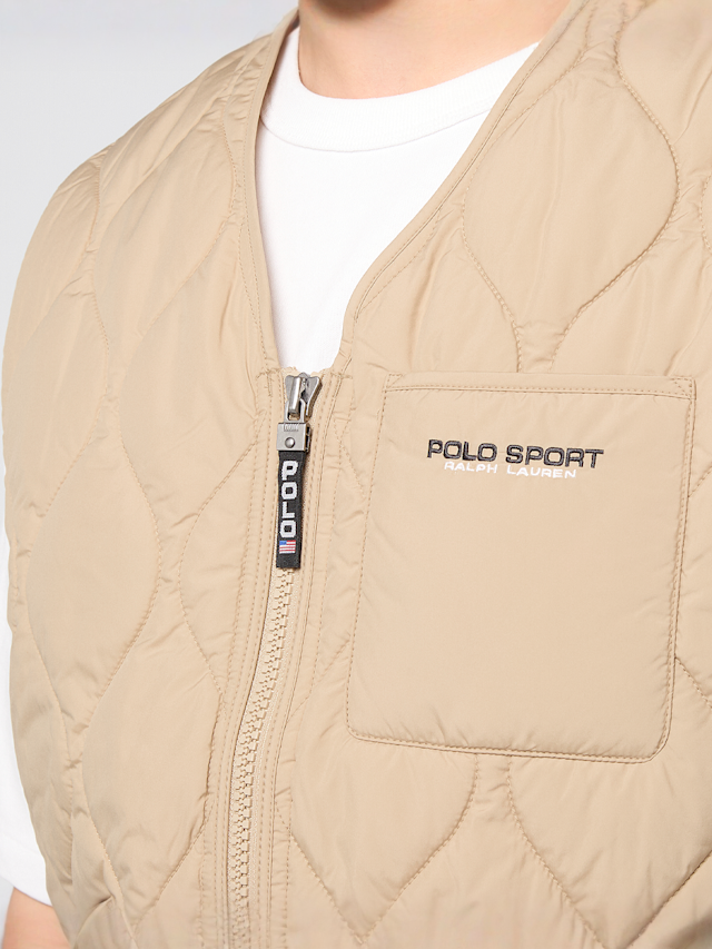 Polo Sport Ralph Lauren, Woven Vest, beige, Image 3 of 4