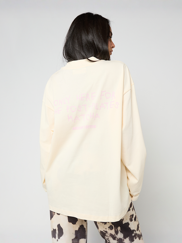Another Cotton Lab, Post Pilates Longsleeve, yellow, Image 1 of 5