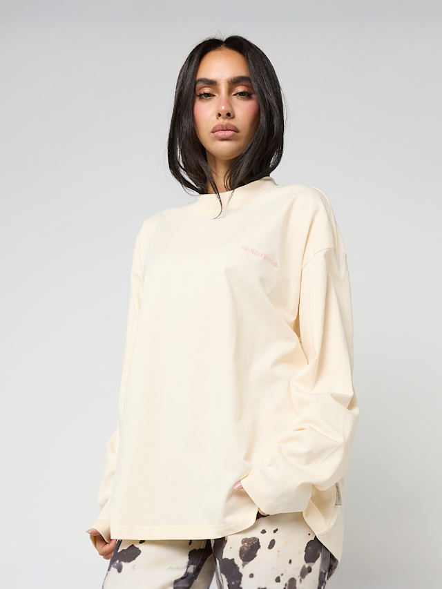 Another Cotton Lab, Post Pilates Longsleeve, yellow, Image 2 of 5