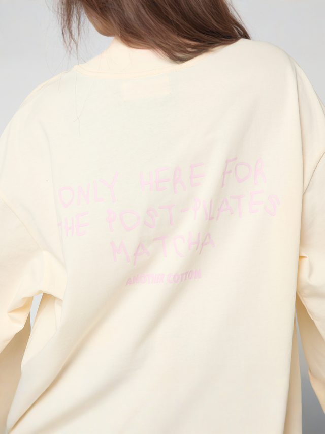 Another Cotton Lab, Post Pilates Longsleeve, yellow, Image 3 of 5