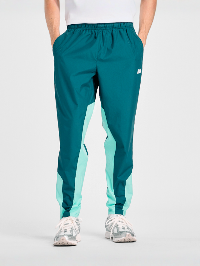 New Balance, Utility Woven Pant, green, Image 1 of 5