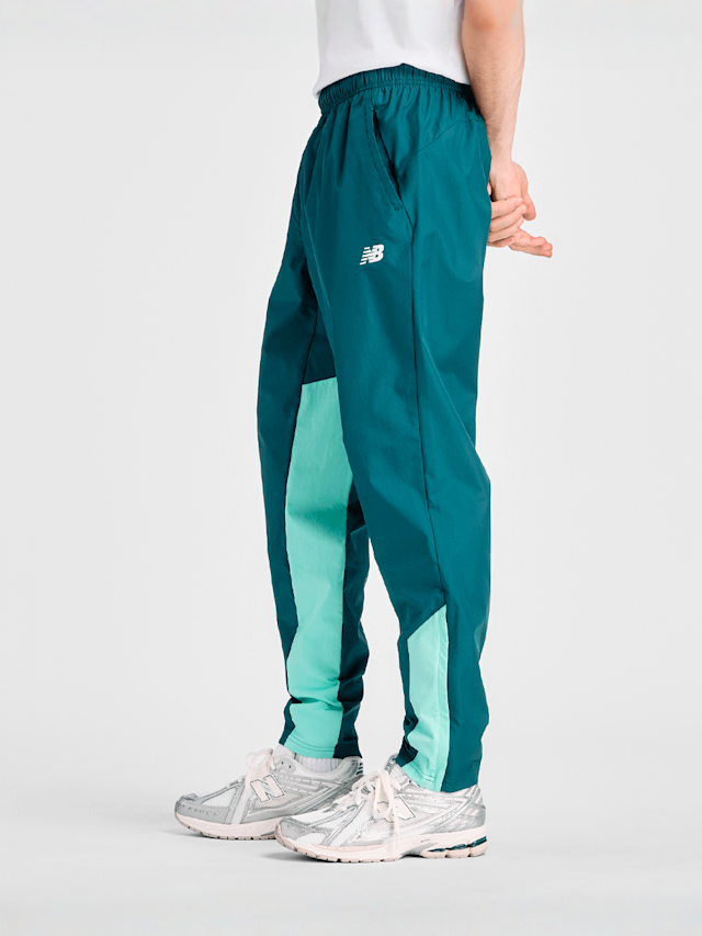 New Balance, Utility Woven Pant, green, Image 3 of 5