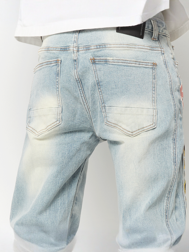 Smoke Rise, Graffiti Jean, blue, Image 4 of 6