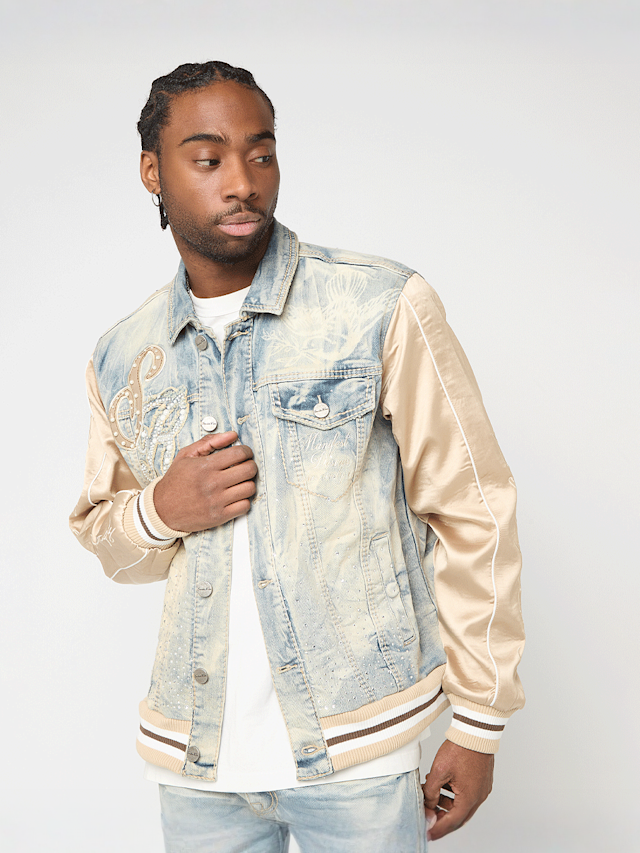 Smoke Rise, Visionary Denim Jacket, blue, Image 1 of 6
