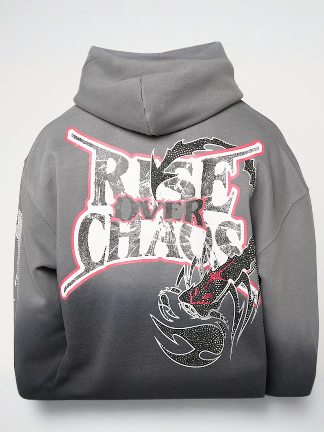 Smoke Rise, Scorpion Hoodie, black, Image 4 of 5