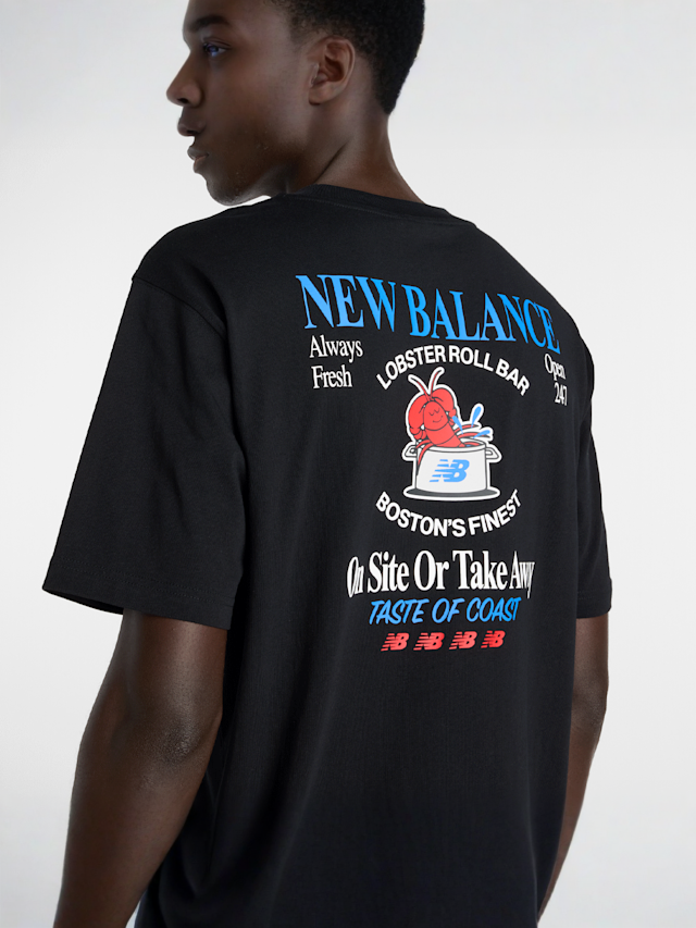 New Balance, Lobster Roll T-Shirt, black, Image 3 of 4