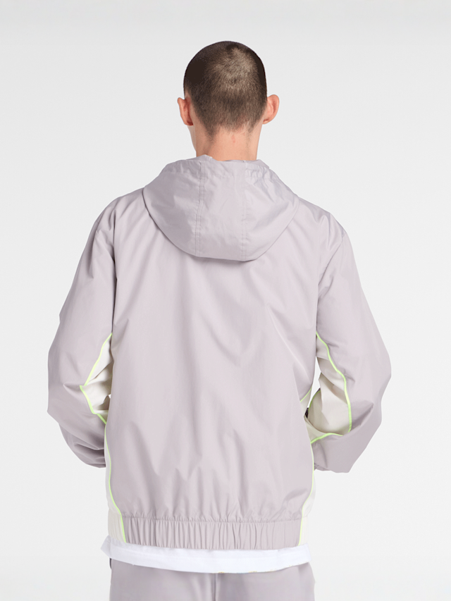 New Balance, Trackside Woven Jacket, grey, Image 2 of 4