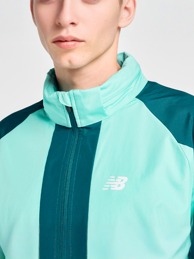 New Balance, Utility Woven Jacket, green, Image 4 of 5