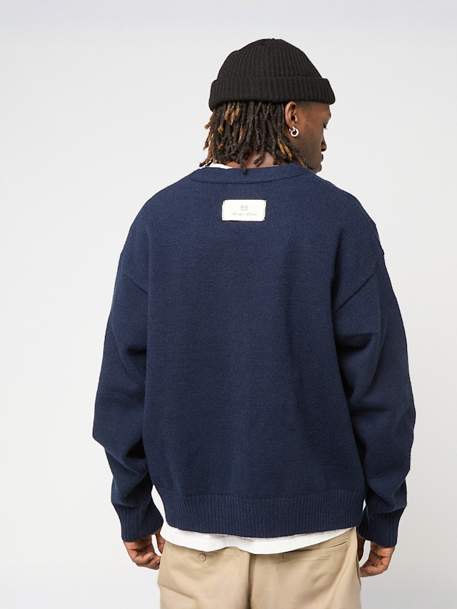 Another Cotton Lab, Another Knit Cardigan, blue, Image 2 of 6