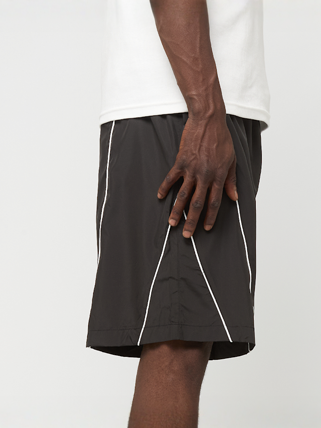 Urban Classics, Piping Track Shorts, black, Image 4 of 7