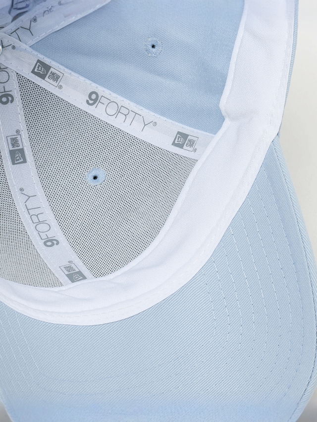 Lacoste, 9FORTY Lacoste x New Era Plain Cotton Cap, blue, Image 3 of 4
