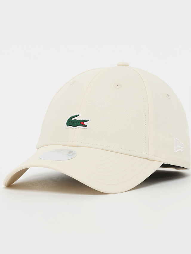Lacoste, FEMALE 9FORTY Lacoste x New Era Plain Cotton Cap, beige, Image 1 of 4