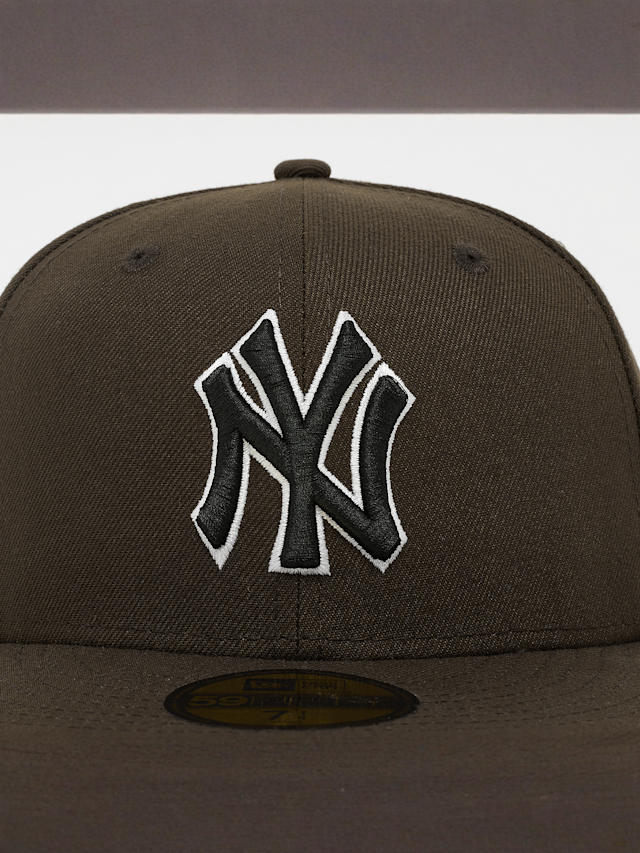 New Era, GCP 59FIFTY Outline Logo MLB New York Yankees, brown, Image 4 of 4